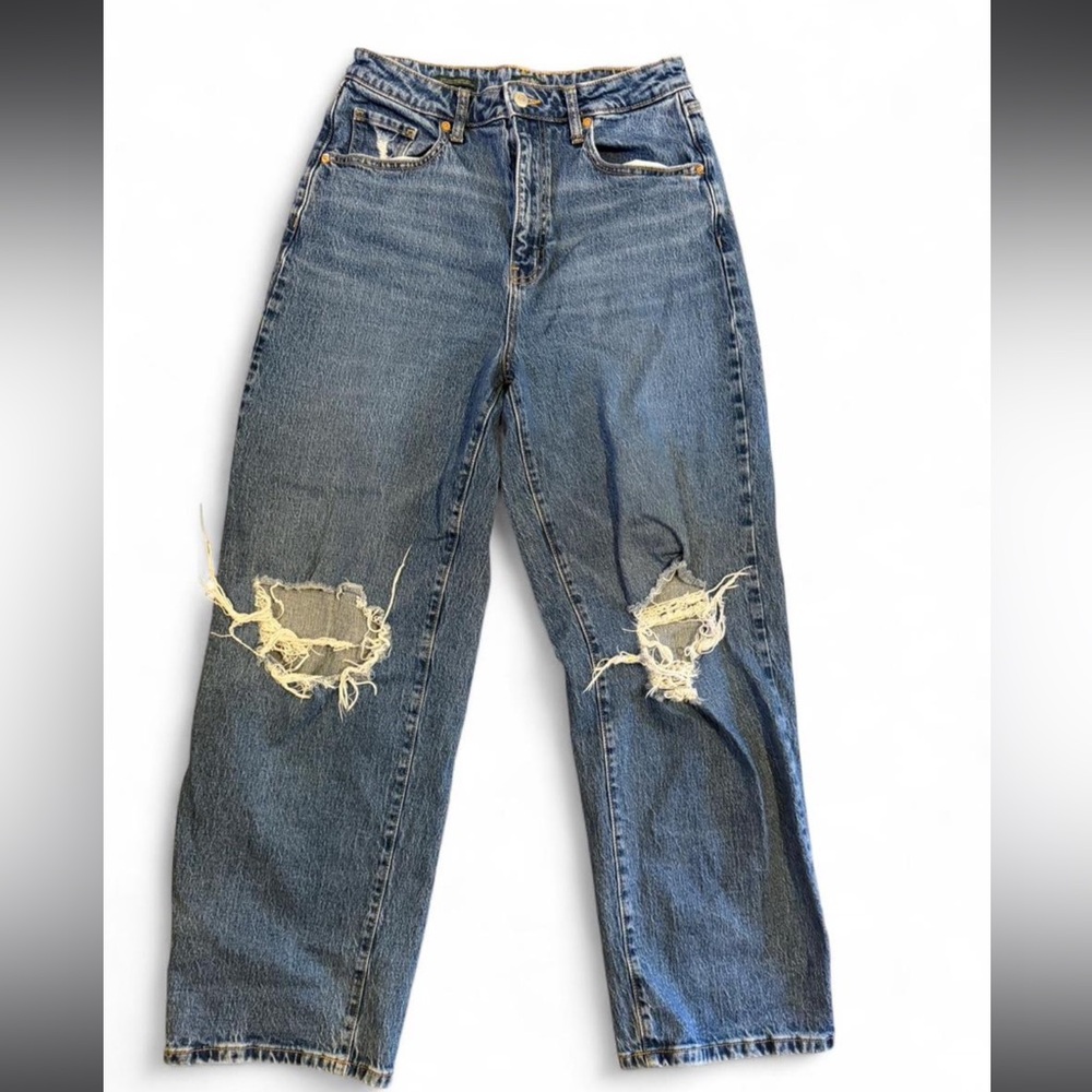 Super hi rise baggy jean